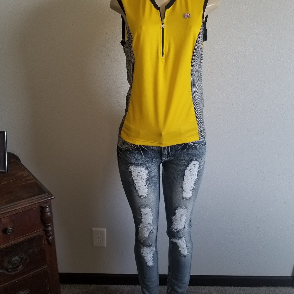 😢 Assos HandMade In Italy Cycling Yellow Vest